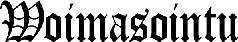 Woimasointu